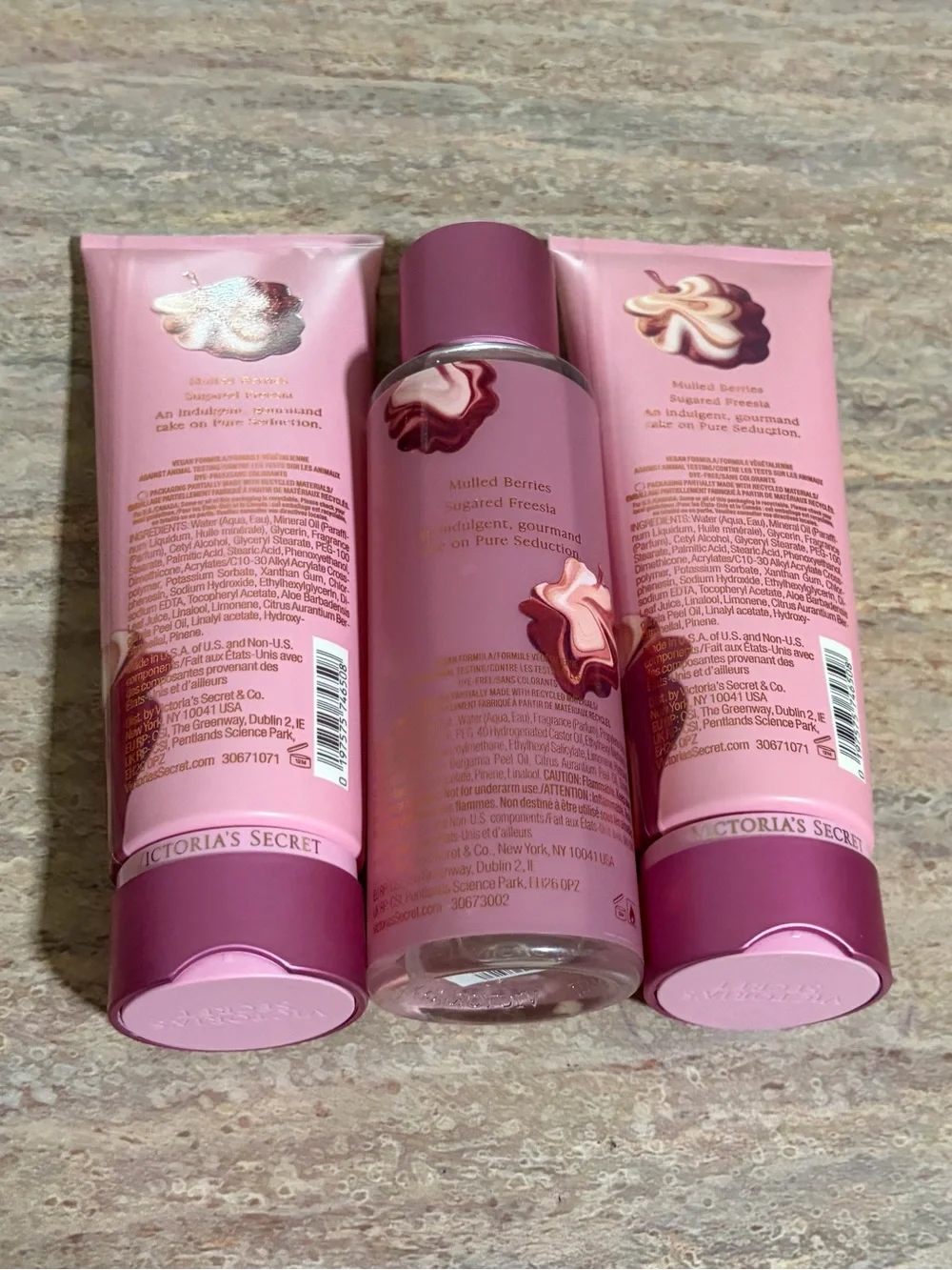 Victoria's Secret Pure Seduction Brûlée Fragrance Lotions & Mist Set